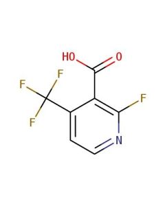 Astatech 2-FLUORO-4-(TRIFLUOROMETHYL)NICOTINIC ACID, 95.00% Purity, 0.25G